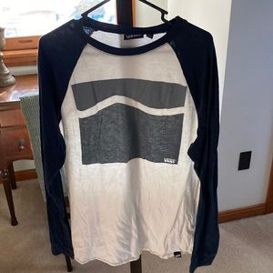 Mens Vans long sleeved shirt